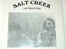 SALT CREEK Just About Due LP 77 Private Press Folk Rock