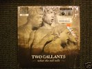 TWO GALLANTS what the toll BRIGHT EYES lp VINYL cursive