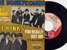THE KINKS / HONEYCOMBS - 1ST FRENCH EP 1964 RARE