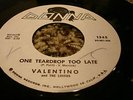 RARE DOO-WOP 45/ VALENTINO & THE LOVERS/ DONNA/ MINT