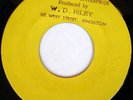 rare Jamaica Reggae Blank 45 JOHNNY OSBOURNE come back