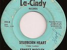 ERNEST MOSLEY Stubborn on La-Cindy NORTHERN SOUL 45
