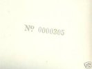 THE BEATLES WHITE ALBUM STEREO ORIGINAL LOW NO 0000305
