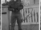 Elvis Presley Autogramm Privatfoto Army Germany