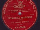 10” RED G&T – Enrico CARUSO – CAVALLERIA RUSTICA 78 RPM