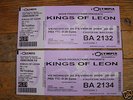 2 Tickets pour les Kings of Leon A l'Olympia a Paris