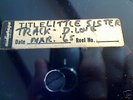 Phil Spector Test Press Inst backing for Little Sister