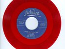 THE ORIOLES TEARDROPS ON MY PILLOW RED VINYL 45 JUBILEE