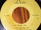 1955 DIXIE Bopper EP - My Baby Left Me - ELVIS Sun-like