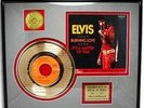 Elvis Presley 24K Burning Love Framed Record Display