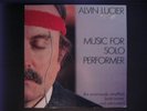 ALVIN LUCIER Music for Solo Performer LP P. Oliveros
