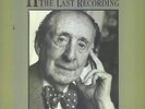 Vladimir Horowitz - The Last Recording (1990 LP, NM)