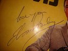 Elvis Presley single signed by elvis