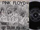 PINK FLOYD MONEY RARE 45 P.S. DENMARK '73