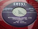 ROCKABILLY 45 JACK LEWIS EDDIE COCHRAN on CREST RED VYN