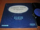  FRENCH DECCA/FAURE piano JEAN - MICHEL DAMASE