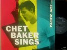CHET BAKER Sings, orig press 1956 Pacific Jazz LP clean