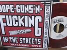 DOPE GUNS VOLUME 1 RED VINYL HALO OF FLIES AMREP  7