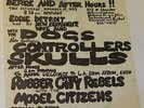 Dogs Controllers Skulls ++ at Masque 1977 Punk Flyer
