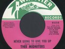 THEE MIDNIGHTERS: Never Going To Give You Up / Chicano Power (rare soul 45)