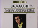 JACK SCOTT: Burning Bridges LP (Canada Mono, Autographed oc, sm co) rare Oldies