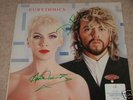RARE SIGNED 2x ANNIE LENNOX EURYTHMICS DAVE STEWART LP