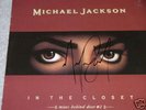 RARE SIGNED MICHAEL JACKSON IN THE CLOSET 12
