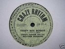 Crazy Cavan Teddy Boy Boogie UK 7” 45