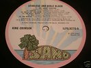 KING CRIMSON starless and bible black UK PINK RIM LP M-
