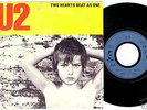 U2 :Two Hearts Beat As One   UNIQUE FRENCH 45 Island 83