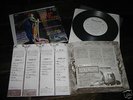 Johnny Hallyday Japon To be . label blanc +livret  rare
