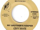 MODERN SOUL BOOGIE 45  LEVY DAVIS  ON MOHKOU  VERY RARE