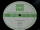AC/DC BBC Transcription Services - White/Green label
