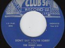 THE KINGS MEN Don't Say RARE CHICAGO DOO WOP 45 Club 51
