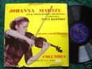 33CX 1165 BRAHMS VIOLIN CONCERTO JOHANNA MARTZY
