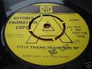 BARRY GRAY ORCH Joe 90 Theme ORIG UK Pye DEMO 1968 EX