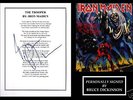 IRON MAIDEN - Rock Legends Signed Display: VERY RARE