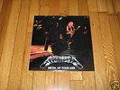 METALLICA METAL UP YOUR A** VERY RARE BLUE SPLATTER