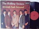 LP THE ROLLING STONES - AROUND AND AROUND - BLK Weinrot