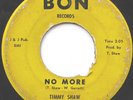 TIMMY SHAW - NO MORE RARE DETROIT NORTHERN SOUL 45 HEAR