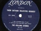 ROLLING STONES JUKEBOX EP 33 SATANIC W/ COVER & STRIPS