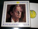 BEETHOVEN PIANO SONATAS - KEMPFF 11 LP DGG BIG TULIP