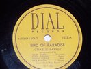CHARLIE PARKER DIAL 78 BIRD PARADISE DEXTERITY 1032