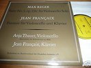 PRIVATE DGG 003206 ANJA THAUER REGER FRANCAIX AS NEW
