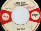 RUDY MILLS - A LONG STORY on ISLAND label - UK