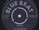 THE FOLKS BROTHERS CAROLINA - I MET A MAN BLUE BEAT 30