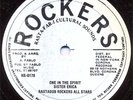 SISTER ERICA One In The Spirit AUGUSTUS PABLO Rockers