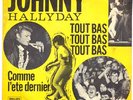 JOHNNY HALLYDAY Tout Bas RARE unique Denmark 45 LISTEN