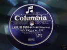 RARE FRED & ADELE ASTAIRE 'SWISS MISS' 1926 COLUMBIA 78