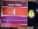 SONNY ROLLINS-PLUS 4 -LP-PRESTIGE-7038-ORIG MICROGROOVE